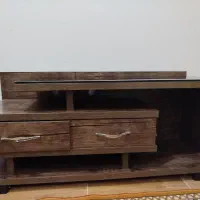 مبل ۷ نفره و میز تلویزیون|مبلمان خانگی و میز عسلی|فومن, |دیوار