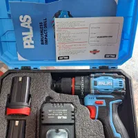 دریل شارژی ۱۶ ولت چکشی براشلس پالاس با گارانتی
