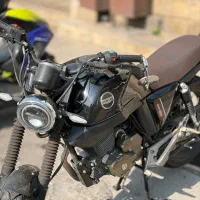موتور زونتس N2 230cc cafe race