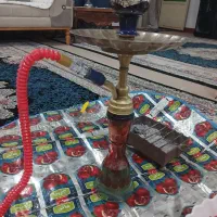 قلیون تنه برنجی