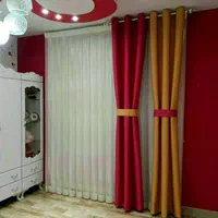 دوخت پرده پانچ0 حریر 0 پارچه 0|پرده، رانر، رومیزی|تبریز, |دیوار