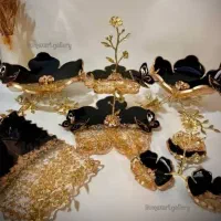 سرویس ظروف پذیرایی ۶نفره جهیزیه عروس|ظروف سرو و پذیرایی|قم, بلوار امین و ساحلی|دیوار