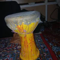 فروش یک عدد تنبک بندری تازه پوستش انداختم