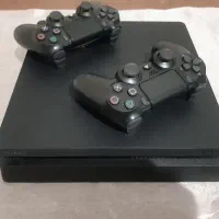 پلی PS4 SLIM 1 TB 2216 b 4کپی خور 9.00 دو دسته فول
