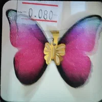 پلاک طلا پروانه پارچه‌ای کادویی|جواهرات|شاهین‌شهر, سعدی شمالی|دیوار