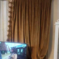 پرده با کتیبه|پرده، رانر، رومیزی|گنبد کاووس, |دیوار