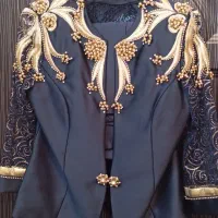 کت دامن جواهردوزی