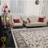 فروش فرش 12 متری افشان کرم رنگ|فرش|شیراز, تندگویان|دیوار