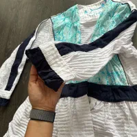 مانتو تکه دوزی شده برند آفره|لباس|بابلسر, |دیوار