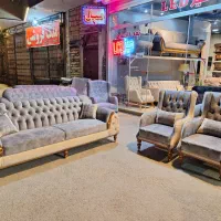 مبل چستر مدل پاریس لمسه دست|مبلمان خانگی و میز عسلی|اصفهان, باغ دریاچه|دیوار