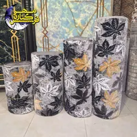 فرش کناره مهر - برگی