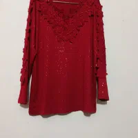 بلوز نخ پنبه سایز ایکس لارج