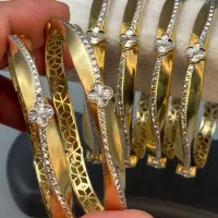 النگو اماراتی ۳ درصد وزن ۷۰.۶۸۰ طلا بدون اجرت|جواهرات|تهران, مهرآباد جنوبی|دیوار