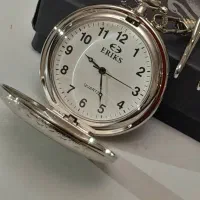 ساعت جیبی ژاپنی اصلی تمام استیل آکبند