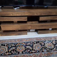 میز تلویزیون چوبی