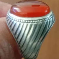 جواهرات انگشتر نقره عقیق