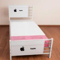 تخت خواب یه نفره فلز ام دی اف|تخت و سرویس خواب|مشهد, شفا|دیوار