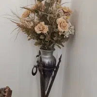 گلدان دکوری فلزی|گل مصنوعی|تهران, اوقاف|دیوار
