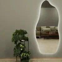 آینه قدی دفرمه بک لایت