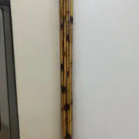 پنج عدد چوب بامبو با گلدان