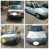 پراید مدل ۸۲ سفید کاربراتور فروش فوری