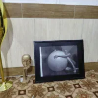 ساعت پایه ای گلدون قاب عکس