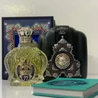 پائین ترین قیمت ادکلن شیخ ۷۷ باکیف چرمی و شناسنامه