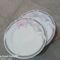 بشقاب چینی قدیمی ضخیم