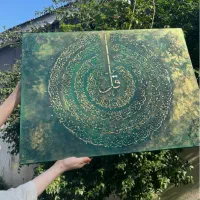 حراج تابلو ۴قل زیبا اینه کاری حراج