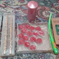 شمع های زیبا کاملا نونونو|صنایع دستی و سایر لوازم تزئینی|پاکدشت, پاکدشت (مامازند)|دیوار