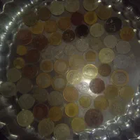 چند عدد سکه خارجی وایرانی|کلکسیون سکه، تمبر، اسکناس|قوچان, |دیوار