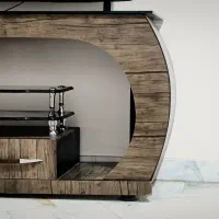 میز تلویزیون چوب گردو