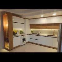 تغییرآشپزخانه با نصب وکیوم حرفه‌ای برچسب کابینت|خدمات پیشه و مهارت|کرج, گلشهر|دیوار