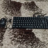 یک عدد کیبورد ویک عدد موس نو.