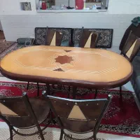 میز ناهار خوری 6نفره|میز و صندلی غذاخوری|شیراز, شریف‌آباد|دیوار