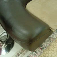 مبل چرم راحتی دونفره|مبلمان خانگی و میز عسلی|اندیشه, اندیشه فاز ۱|دیوار