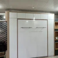 فروش تخت و خواب تاشو همراه با کمدو تشک