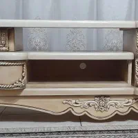 میزتلویزیون چوب محکم وجادارمنبت کاری شده|میز تلویزیون|قرچک, شهرک طلائیه|دیوار