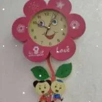 ساعت طرح گل