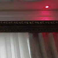 کتیبه چوبی پرده ۳عدد ۲متری تقریبا.کاملا سالم هست