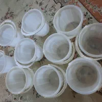 سطل ماست|ظروف نگهدارنده، پلاستیکی، یک‌بارمصرف|قم, تولید دارو و یخچال|دیوار