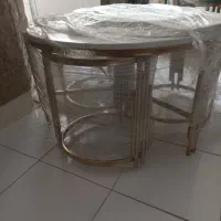 جلو مبلی طلایی فورتیک