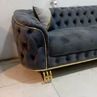 مبل چستر مخملی دیاموند
