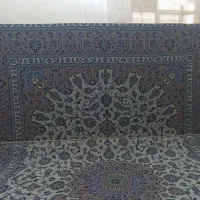 قالی دستباف ۱۲متری نوزده گل معرفتی بوم کرم|فرش|آران و بیدگل, |دیوار