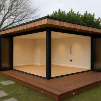 طراحی،اجرای انواع آلاچیق های شیشه ای