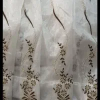 پرده حریر در حد نو