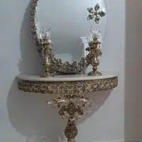 آیینه شمعدان برنج