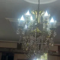 لوستر برنز ۱۲شاخه|لوستر و چراغ آویز|اردبیل, |دیوار