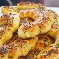 پیراشکی مرغ و گوشت خانگی