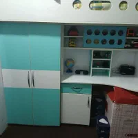 کمد لباس میز کامپیوتر و تختخواب م جا اسباب بازی